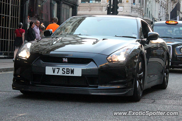 Nissan GT-R spotted in London, United Kingdom