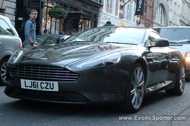 Aston Martin Virage spotted in London, United Kingdom