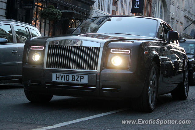 Rolls Royce Phantom spotted in London, United Kingdom