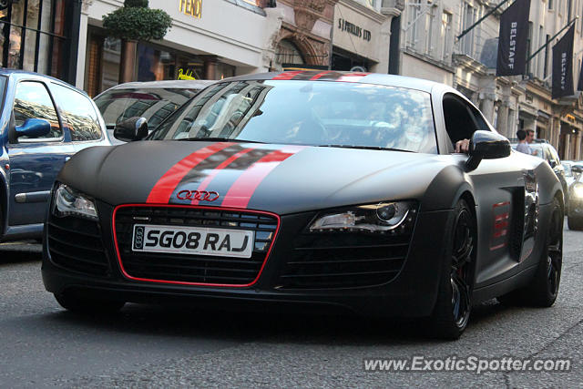 Audi R8 spotted in London, United Kingdom