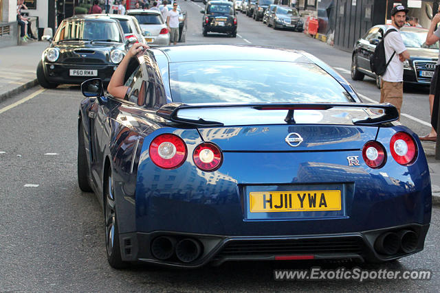 Nissan GT-R spotted in London, United Kingdom