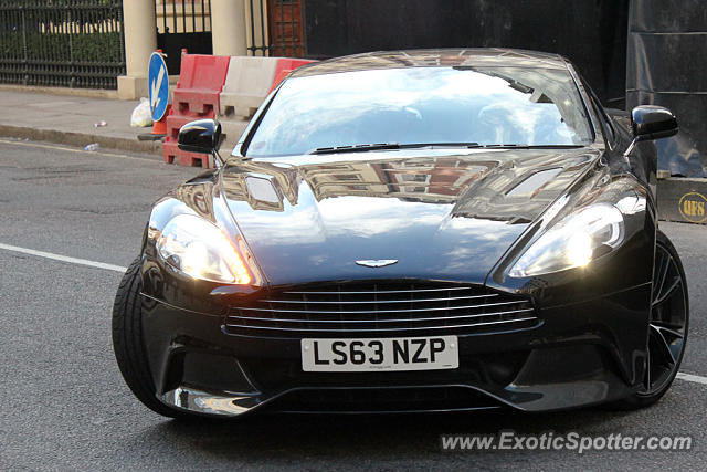 Aston Martin Vanquish spotted in London, United Kingdom