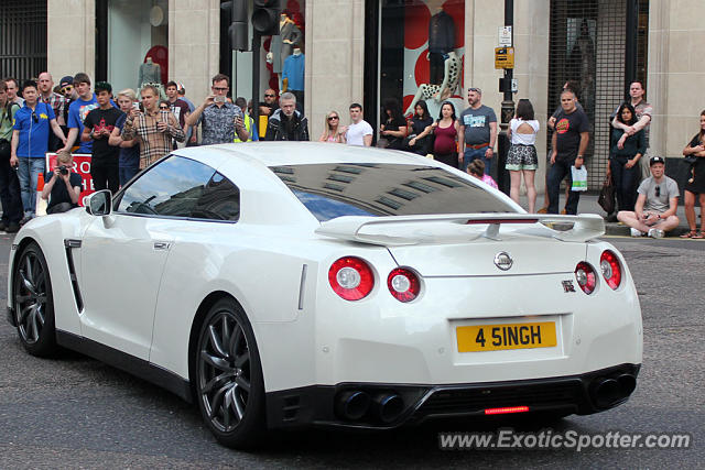 Nissan GT-R spotted in London, United Kingdom