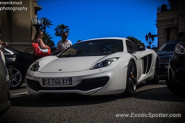 Mclaren MP4-12C spotted in Monte-Carlo, Monaco