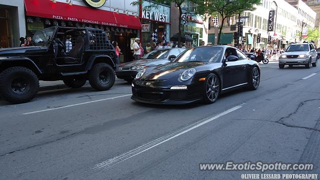 Porsche 911 GT3 spotted in Montreal, Canada