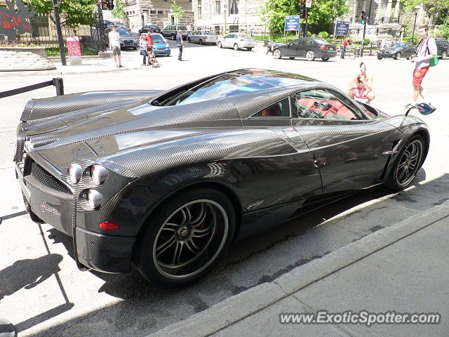 Pagani Huayra spotted in Montreal, Canada