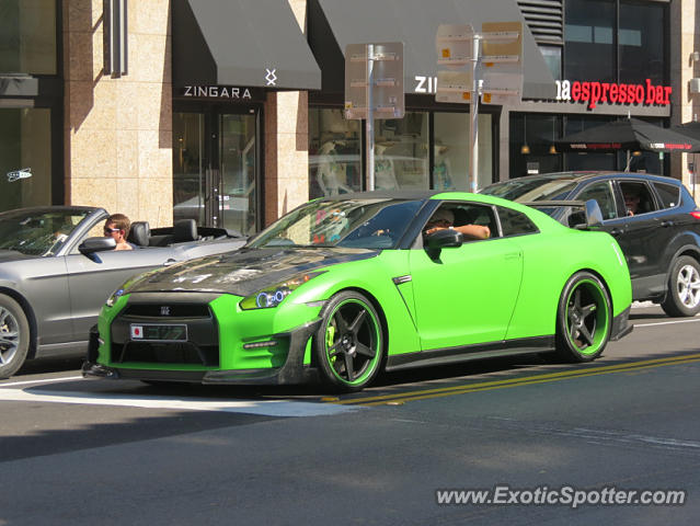 Nissan GT-R spotted in Miami Beach, Florida