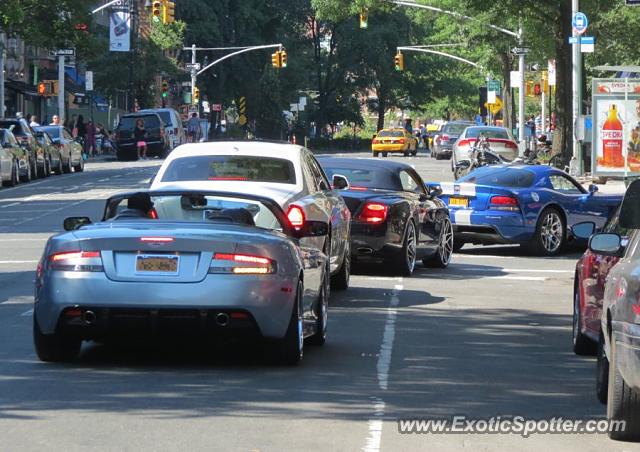 Aston Martin Vantage spotted in New York City, New York