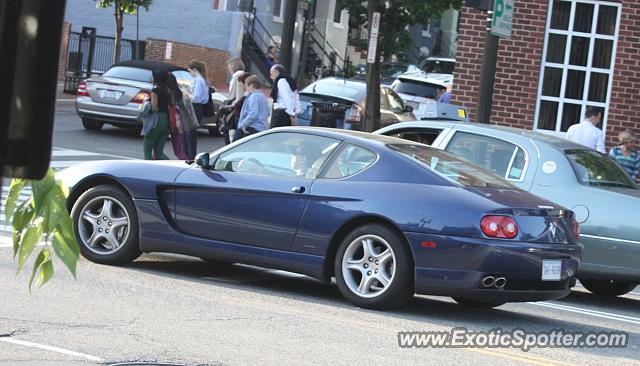 Ferrari 456 spotted in Washington D.C., Virginia