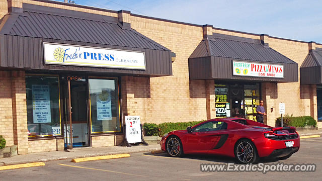 Mclaren MP4-12C spotted in London, Ontario, Canada