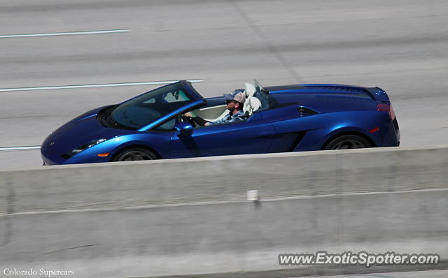 Lamborghini Gallardo spotted in Denver, Colorado