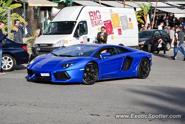 Lamborghini Aventador spotted in Monte Carlo, Monaco