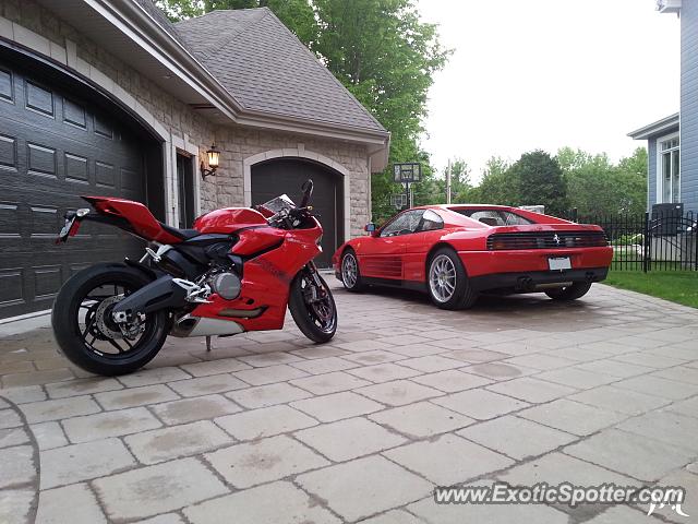 Ferrari 348 spotted in Boucherville, Canada