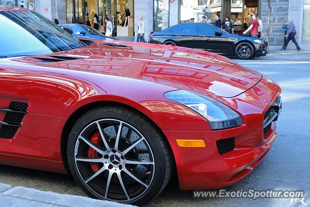 Mercedes SLS AMG spotted in Montréal, Canada