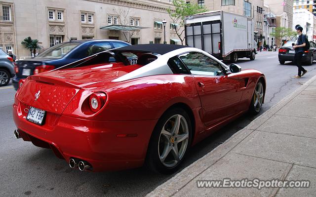 Ferrari 599GTO spotted in Montreal, Canada