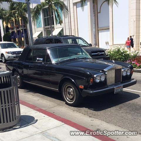 Rolls Royce Silver Wraith spotted in Beverly hills, California
