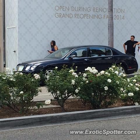 Bentley Continental spotted in Beverly hills, California