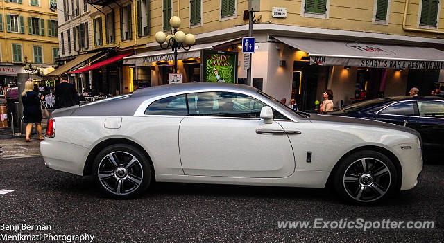 Rolls Royce Wraith spotted in Nice, France
