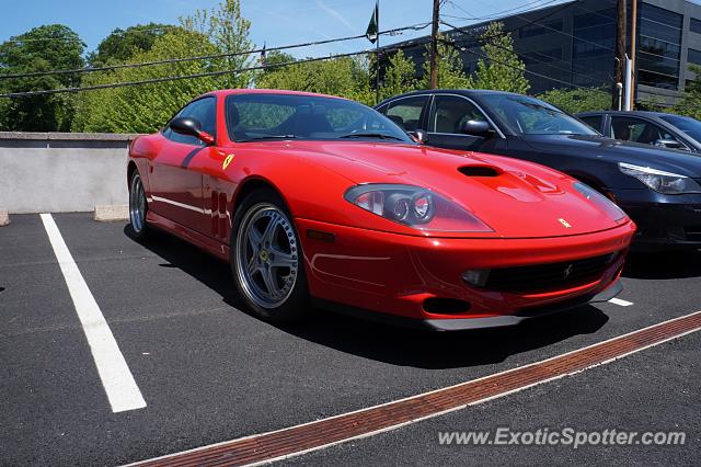 Ferrari 550 spotted in Greenwich, Connecticut