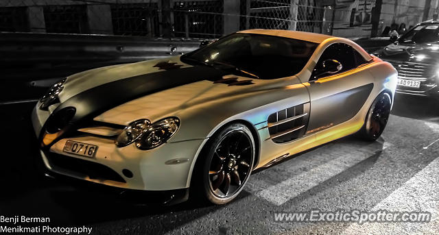 Mercedes SLR spotted in Monte-Carlo, Monaco