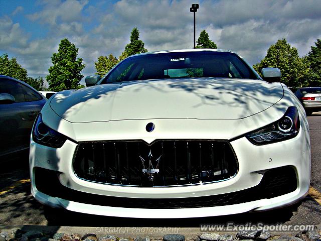 Maserati Ghibli spotted in Greenwood, Colorado