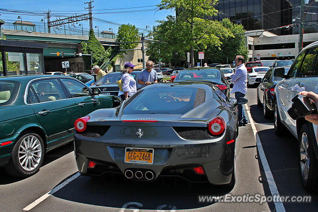 Ferrari 458 Italia spotted in Greenwich, Connecticut