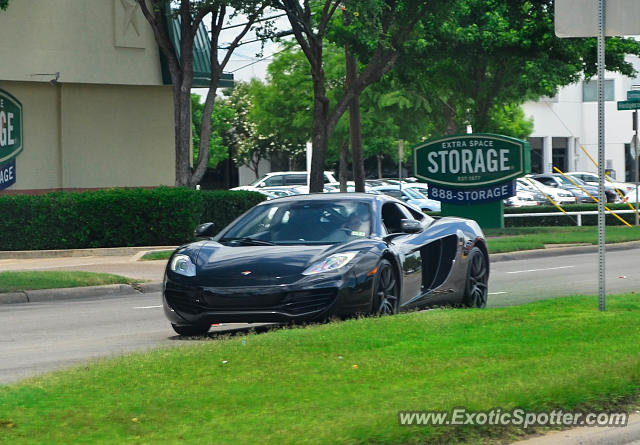 Mclaren MP4-12C spotted in Dallas, Texas