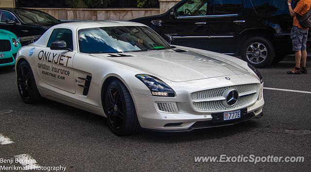 Mercedes SLS AMG spotted in Monte-Carlo, Monaco