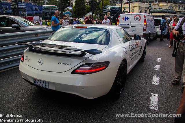 Mercedes SLS AMG spotted in Monte-Carlo, Monaco