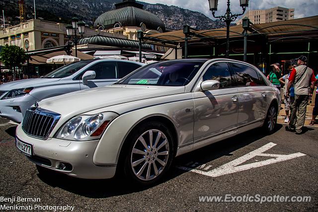 Mercedes Maybach spotted in Monte-Carlo, Monaco