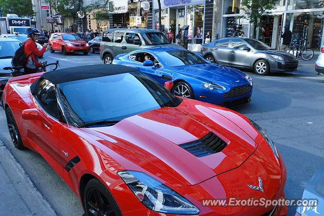 Aston Martin Vantage spotted in Montréal, Canada