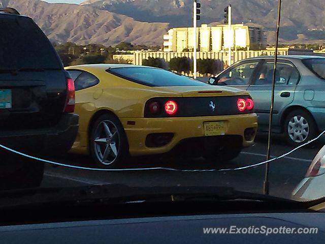 Ferrari 360 Modena spotted in Albuquerque, New Mexico