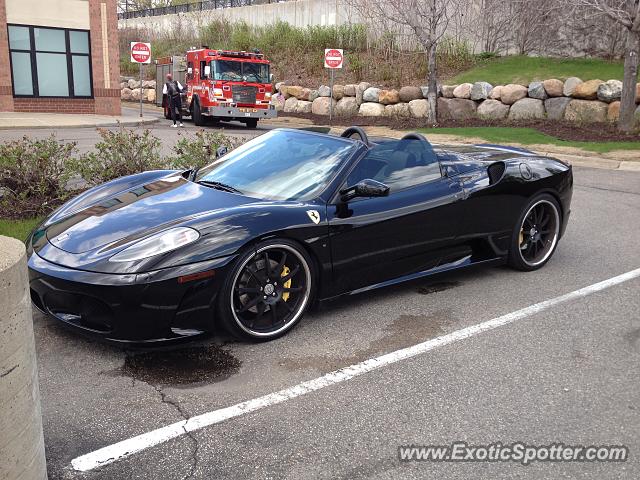 Ferrari F430 spotted in Minneapolis, Minnesota