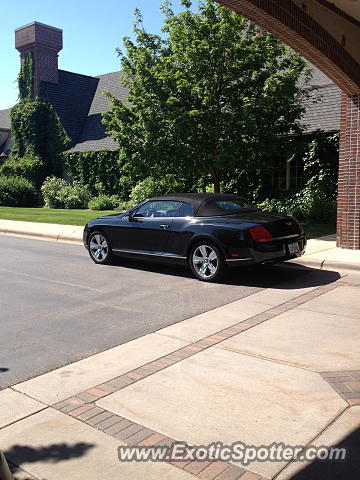 Bentley Continental spotted in Minneapolis, Minnesota