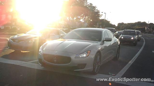 Maserati Quattroporte spotted in Pensacola, Florida
