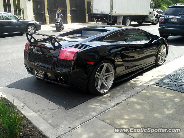 Lamborghini Gallardo spotted in The Woodlands, Texas