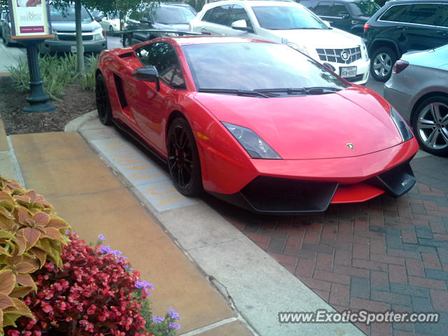 Lamborghini Gallardo spotted in The Woodlands, Texas