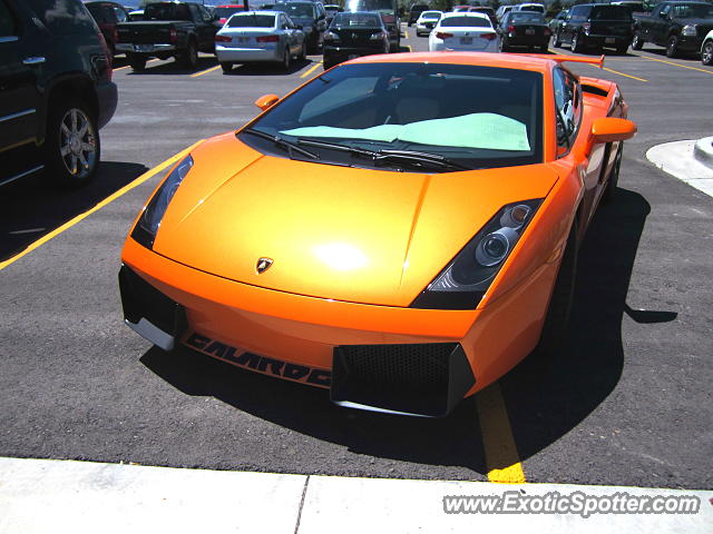 Lamborghini Gallardo spotted in Sandy, Utah