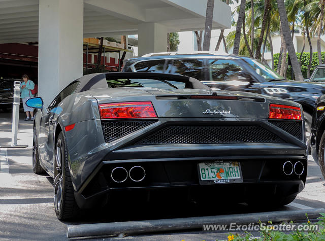 Lamborghini Gallardo spotted in Bal Harbour, Florida