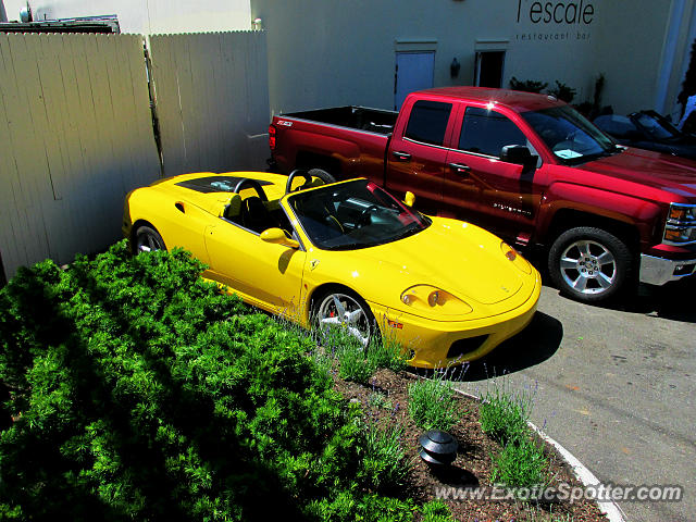 Ferrari 360 Modena spotted in Greenwich, Connecticut