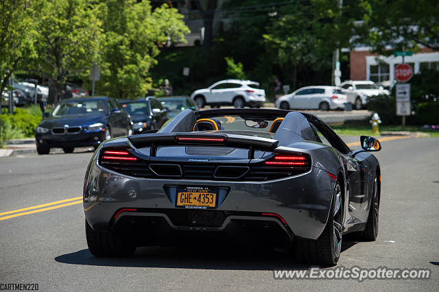 Mclaren MP4-12C spotted in Greenwich, Connecticut