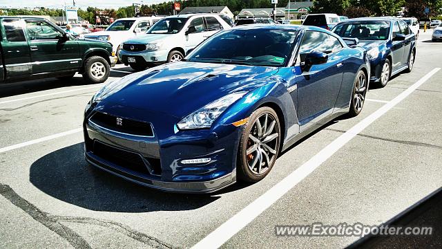 Nissan GT-R spotted in Waterville, Maine