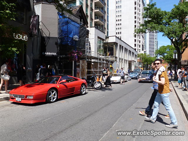 Ferrari 348 spotted in Toronto, Canada