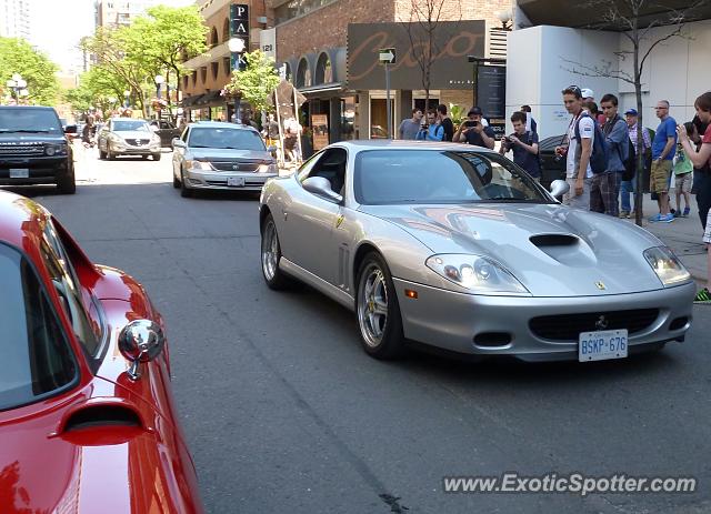 Ferrari 575M spotted in Toronto, Canada