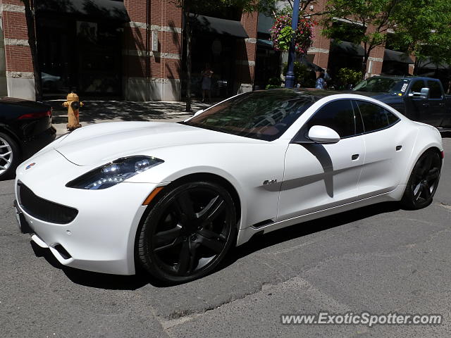 Fisker Karma spotted in Toronto, Canada