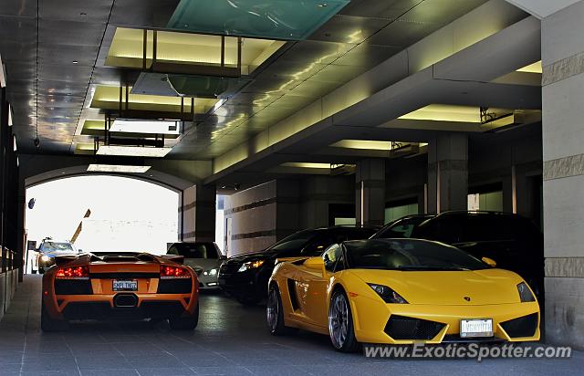 Lamborghini Murcielago spotted in Toronto, Canada