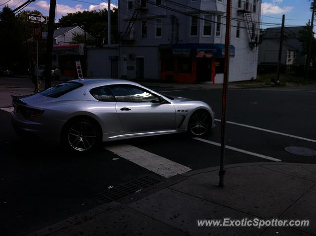 Maserati GranTurismo spotted in New ark, New Jersey