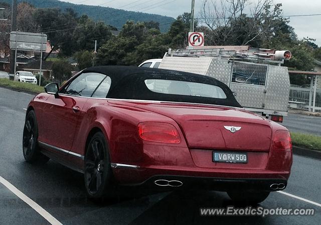 Bentley Continental spotted in Melbourne, Australia