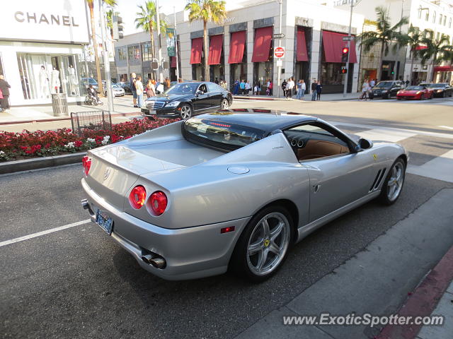 Ferrari 575M spotted in Beverly Hills, California