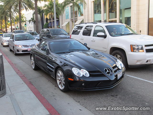 Mercedes SLR spotted in Beverly Hills, California